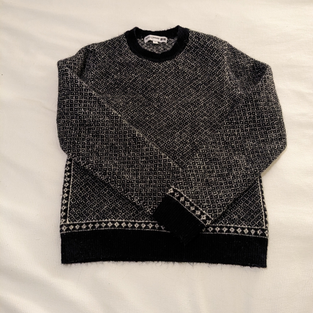 Ines de la Fressange Uniqlo wool-blend sweater